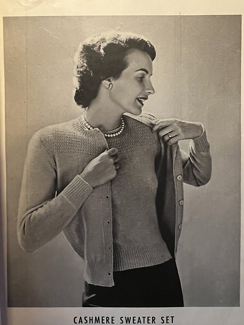 Cashmere Sweater Set