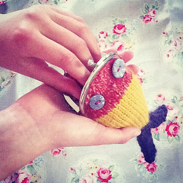 Pursey the fish; fish purse!