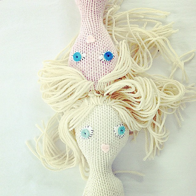 Knitted Babe - in bathers