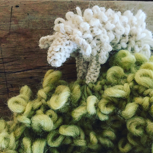 Sheep on a grassy knoll teacosy