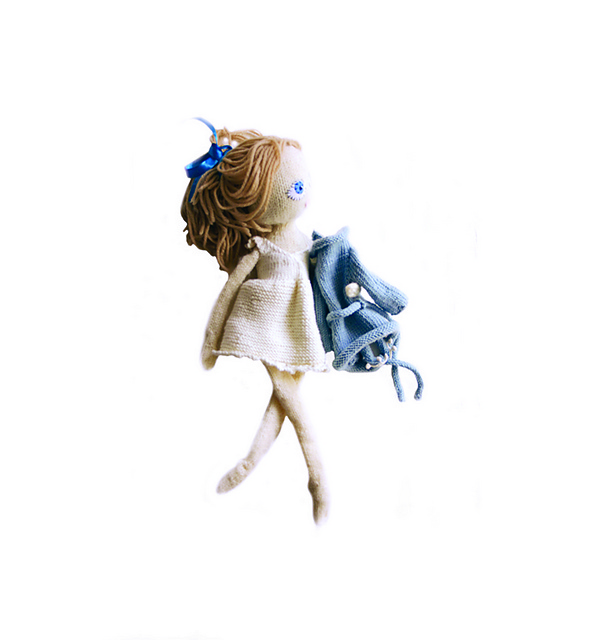 Dot Doll - Nightclothes and bear