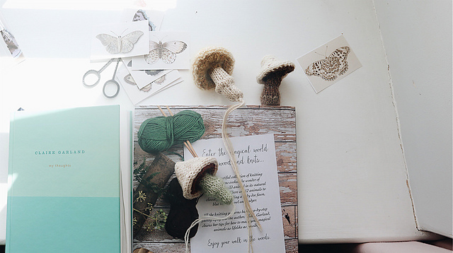 Toadstool Bookmark