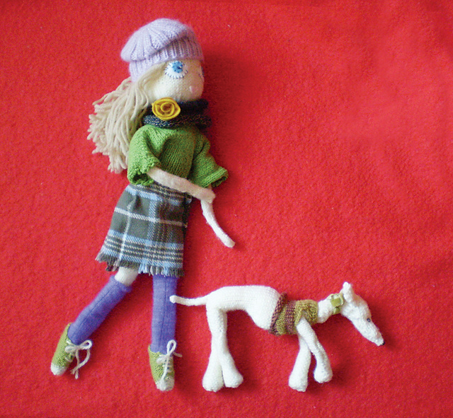 Dot Pebbles doll - Highland Green Collection