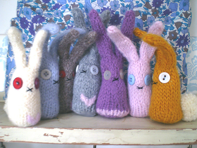 Felted bunny