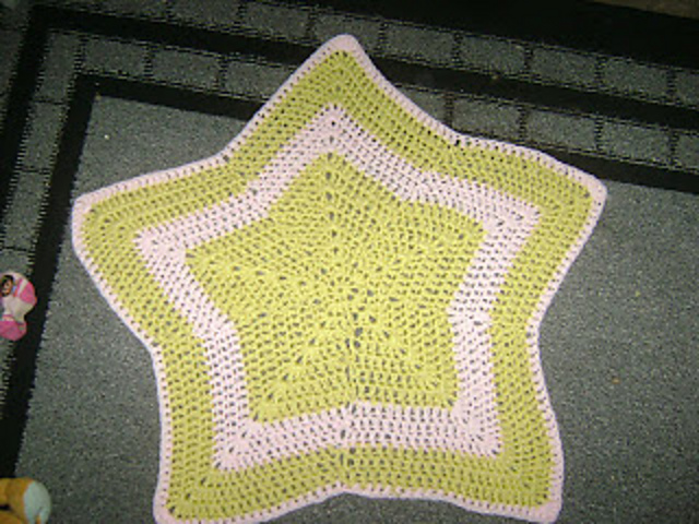 (twinkle twinkle) Little Star Shaped Baby Blanket