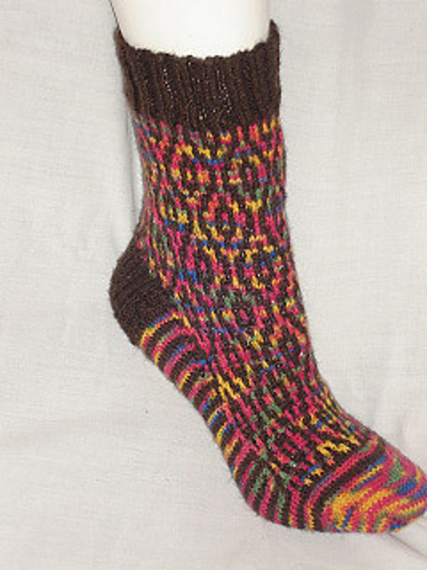 Peacock Socks