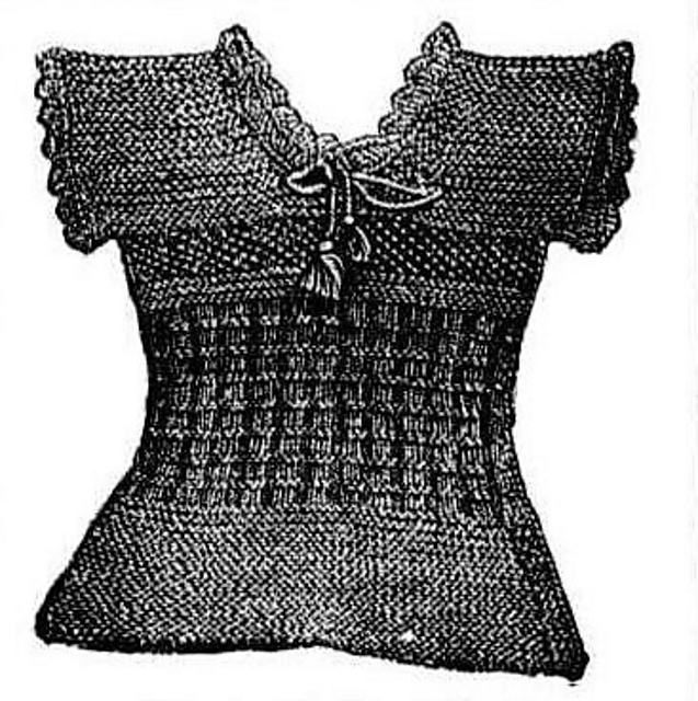 Baby's Knitted Vest