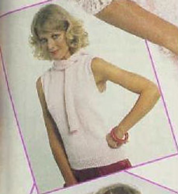 Smart Sleeveless Sweater
