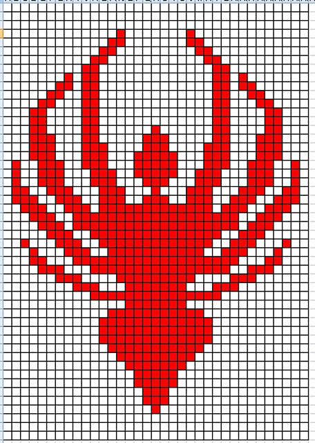 Battlestar Galactica Logo Chart