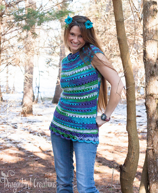 Ravelry: dragonbird's Filigree Shell