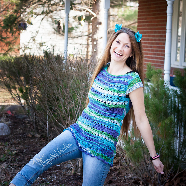 Ravelry: dragonbird's Filigree Shell