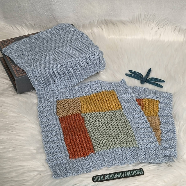 Knit Montana Badlands Square