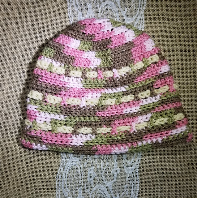 Ribbon Weave Beanie