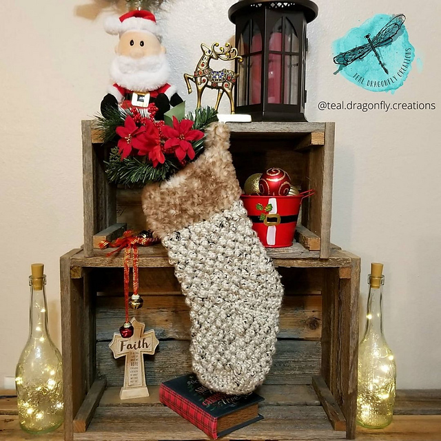 Dancing Sugar Plum Stocking