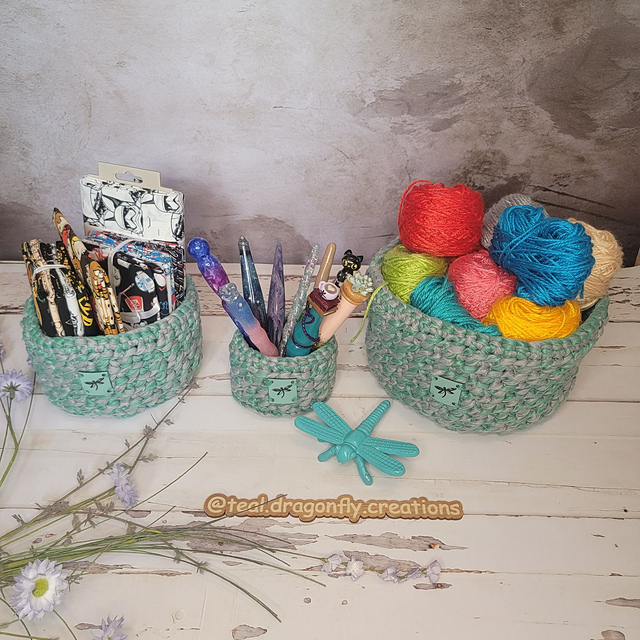 Dragonfly Kisses Baskets