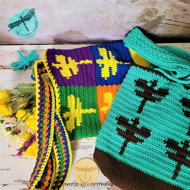 Dragonfly Pop Tote