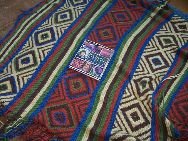 Navajo-inspired Afghan
