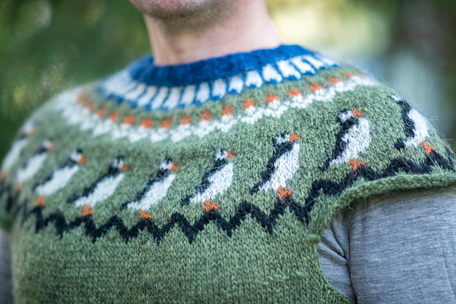 Lundi Lopapeysa - Puffin Vest