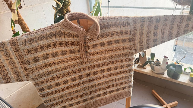 Shetland Heritage sweater No.1