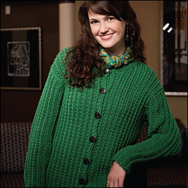 Quick Ribbed Cardi