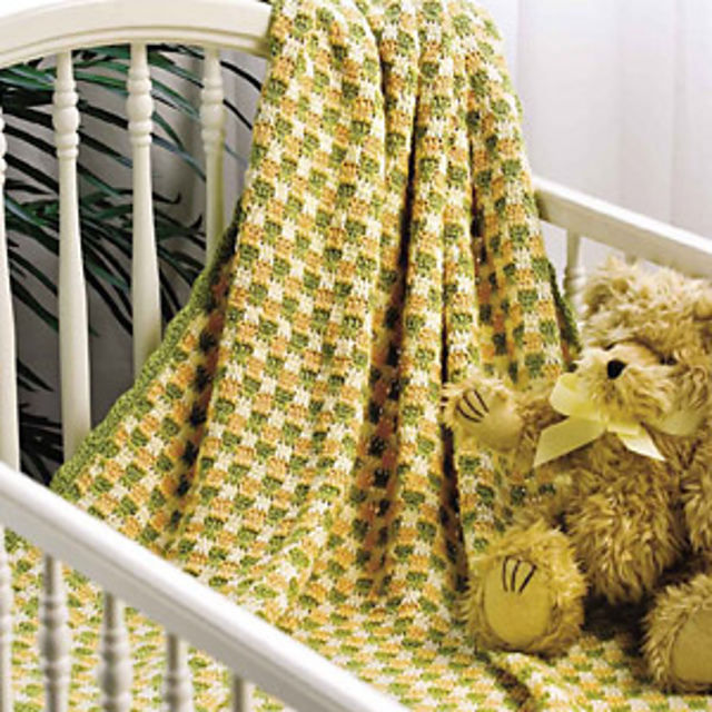 Sunny Meadows Baby Blanket