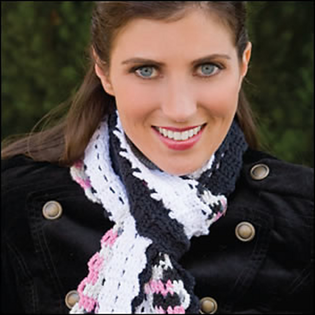 Cherry Cola Scarf