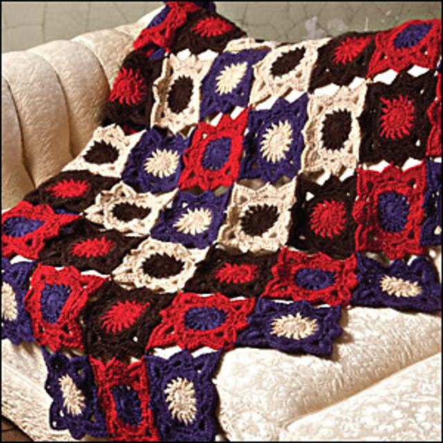 Inside-Out Afghan