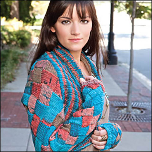 Entrelac Shrug