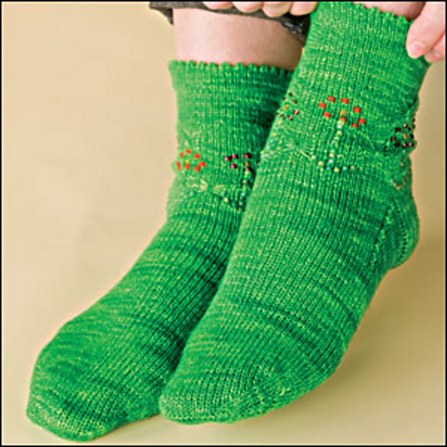 Butterfly Garden Socks
