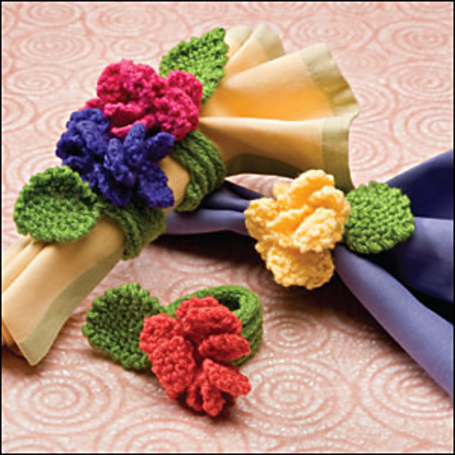 Blooming Napkin Rings
