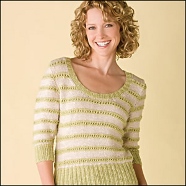 Eyelet Lace Pullover