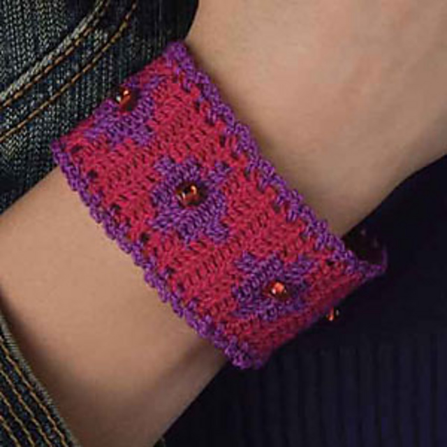 Antique Diamonds Tapestry Bracelet