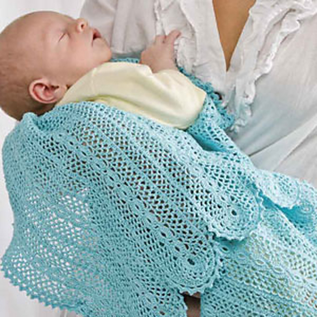 Mile-a-Minute Baby Afghan