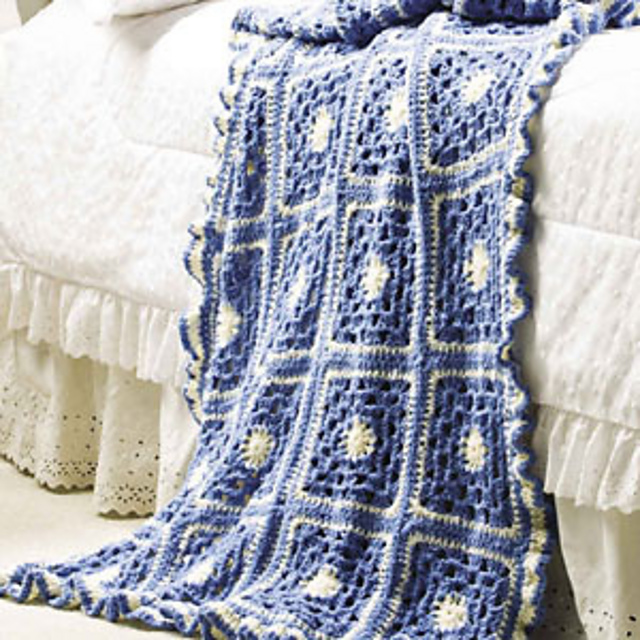Blue Skies Throw