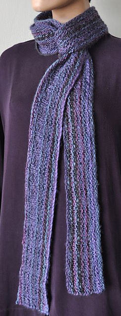 Long, Textured Mochi Plus Scarf
