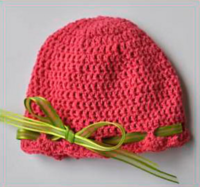 Baby Bonnet (Fingering)