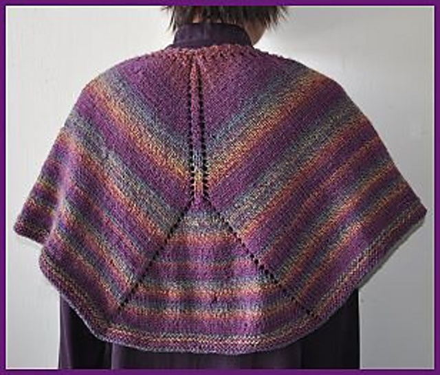 Mendocino Shaped Shawl