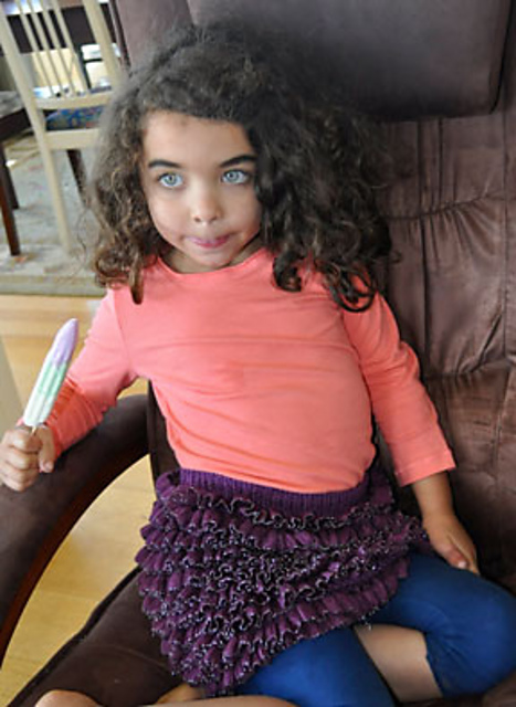 Flouncy Ruffled Girl's Skirt