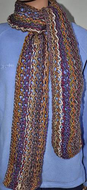 Colorful Lace Scarf