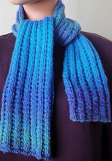 Mendocino Broken Rib Scarf