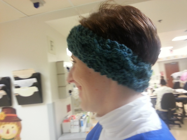 Quick Cabled Headband
