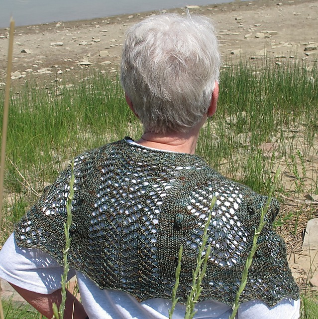 Colorado Blue Spruce Shawl