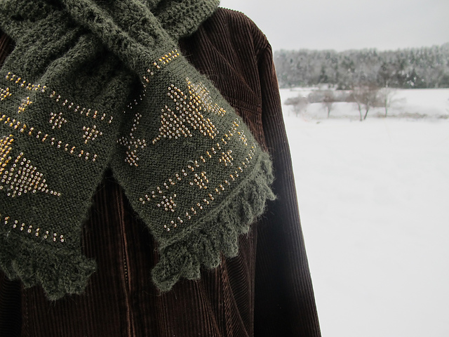 Oak Leaf Scarf