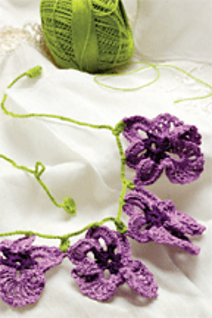 Pansy Necklace