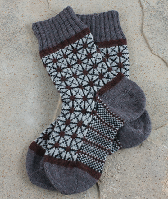 Compass Rose Socks