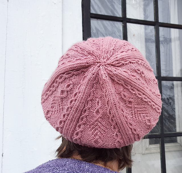 Twisted Stitch Starfish Tam