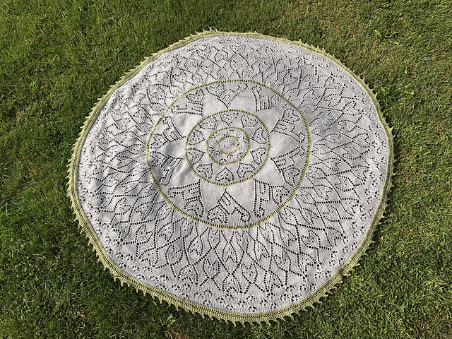 Kitty Kat Pi Shawl Mystery KAL