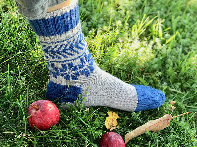 Lithuanian Colorwork Socks