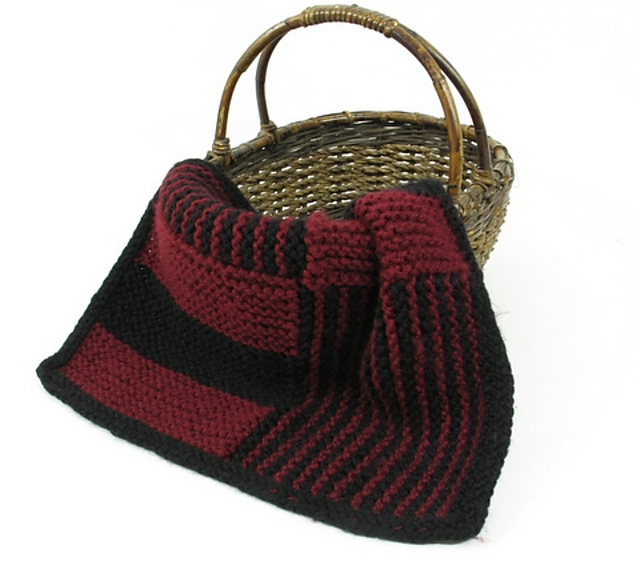 Garter Stitch Pet Shelter Blanket