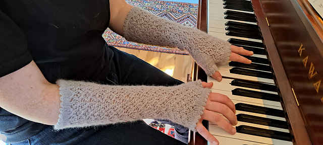 Kathy's Lace Mesh Gloves